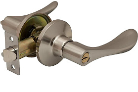 Ручка-защелка дверная 891-03 без функции запирания, SN Матовый хром